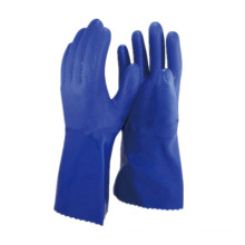 NMSAFETY PVC tauchte industrielle Handschuhe Baumwolleinlagen-Sicherheits-Arbeitshandschuhe ein, die Handschuhe PVC fischen